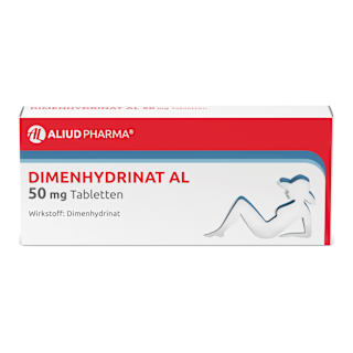 Aliud Pharma Dimenhydrinat AL 50mg Tabletten ALIUD PHARMA