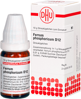 DHU Ferrum phosphoricum D12 Streukügelchen DHU