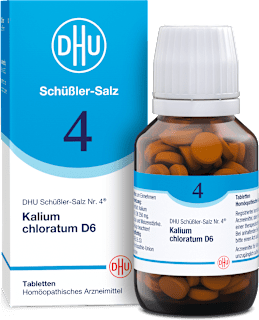 DHU Schüßler-Salz Nr. 4 Kalium chloratum D6 Tabletten DHU
