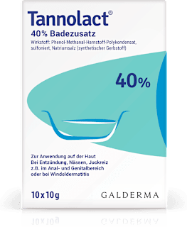 Tannolact 40% Badezusatz 10 x 10 g Portionsbeutel Tannolact