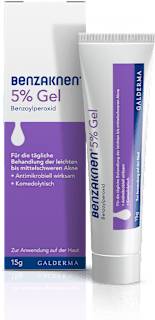 BENZAKNEN 5 % Gel Benzoylperoxid BENZAKNEN