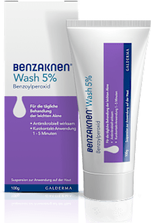 Benzaknen Wash 5% Suspension BENZAKNEN