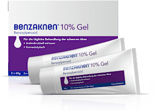 Benzaknen 10% Gel 2 x 60 g BENZAKNEN