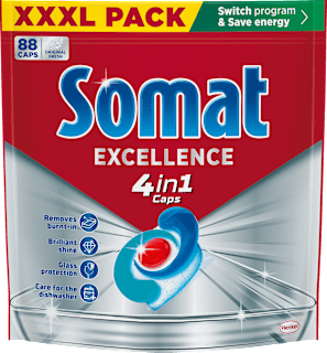 EXCELLENCE 4in1 tablete za mašinsko pranje sudove Somat
