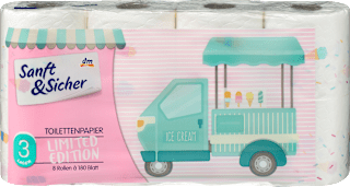 Toilettenpapier Saison 3lagig (8x180 Blatt) Sanft&Sicher