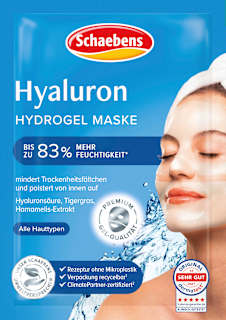 Gesichtsmaske Hydrogel Schaebens