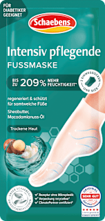 Fußmaske Socken Intensiv Pflege (1 Paar) Schaebens