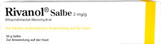 Rivanol Salbe 2 mg/g, Wirkstoff: Ethacridinlactat-Monohydrat Rivanol