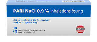PARI NaCL 0,9 % Inhalationslösung (20x2,5 ml) PARI