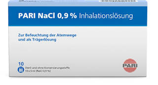 PARI NaCl 0,9% Inhalationslösung (10x5 ml) PARI