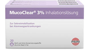 MucoClear 3% Inhalationslösung (3x20x4 ml) MucoClear
