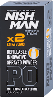 pudr na vlasy ve spreji NISH MAN