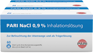 PARI NaCL 0,9 % Inhalationslösung (2x60x2,5 ml) PARI