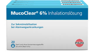 MucoClear 6% Inhalationslösung (60x4ml) MucoClear