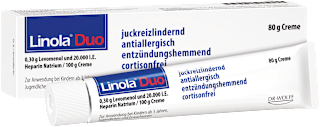 Linola Duo 0,30g Levomenol und 20.000 I.E. Heparin Natrium Creme Linola
