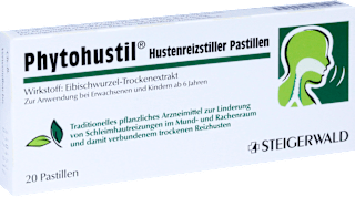 Phytohustil Hustenreizstiller Pastillen mit Eibischwurzel-Trockenextrakt Phytohustil