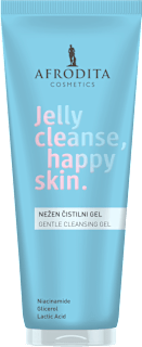 Nežen čistilni gel Jelly cleanse, happy skin. AFRODITA