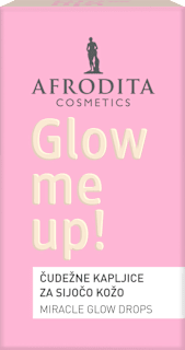 Čudežne kapljice za sijočo kožo Glow me up! AFRODITA