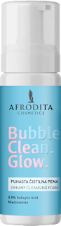 Puhasta čistilna pena Bubble. Clean. Glow. AFRODITA