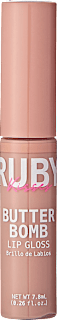 Butter Bomb luciu de buze White Lie RUBY Kisses