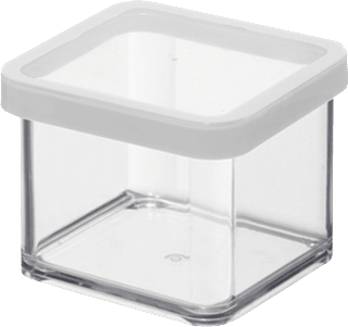 Vorratsaufbewahrung mit Deckel, transparent (0,5 l) rotho