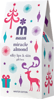 Poklon-paket Miracle Almond – silky lips & skin Melem