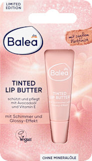 třpytivý balzám na rty Tinted Lip Butter Balea