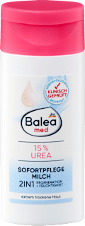 Testápoló tej 2in1 15% ureával Balea med