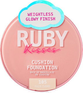 Cushion fond de ten Fair Ivory RUBY Kisses