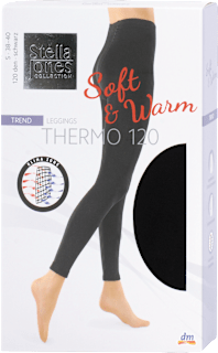 Termo pajkice Thermo 120 DEN, 38-40, črne Stella Jones