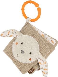 Softbilderbuch Hase beige fehn