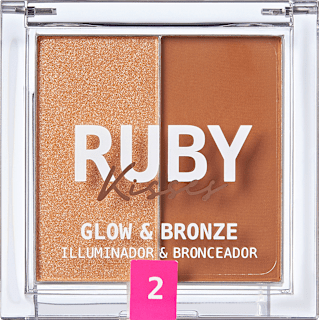 Duo paletă iluminatoare Medium RUBY Kisses