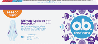 Tampoane extra protect super o.b.