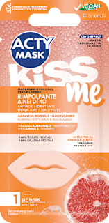 Maschera labbra in hydrogel rimpolpante all'arancia ACTY MASK