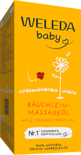 Baby Massageöl Bäuchlein WELEDA baby
