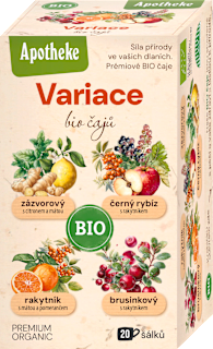BIO čajové variace 4 v 1 20 x 1,65g Apotheke
