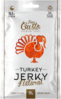 sušené krůtí maso Natural Fine Gusto
