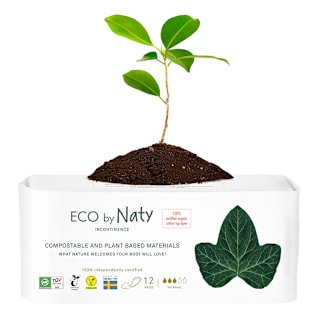 Assorbenti normal compostabili per incontinenza Naty