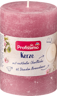 Kerze rustik 100/68 rosa Profissimo