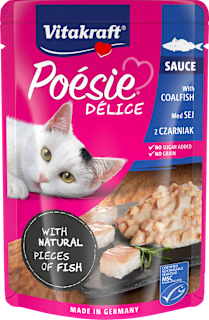 Mokra karma dla kota, dorsz w sosie Vitakraft