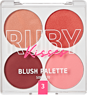 Paletă farduri obraz Partyin' Bare RUBY Kisses