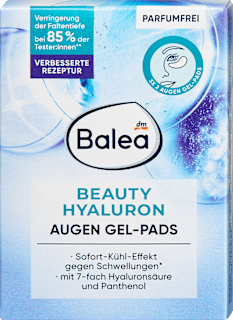 Jastučići za područje oko očiju Beauty Hyaluron, 3 x 2 para Balea