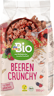 Muesli BIO croccante con frutti di bosco dmBio