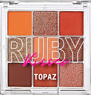 Paletă farduri pleoape Topaz RUBY Kisses