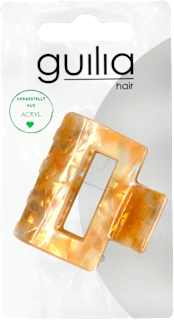 Щипка за коса, цвят крем акрил guilia