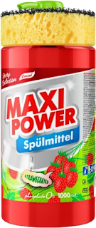 Detergent de vase cu căpșuni  MAXI POWER