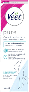 Pure krema za depilaciju za osjetljivu kožu  Veet