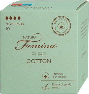 Damski nočni vložki Pure Cotton Natura Femina