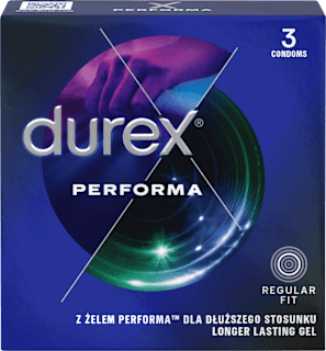 Prezerwatywy lateksowe Performa Durex
