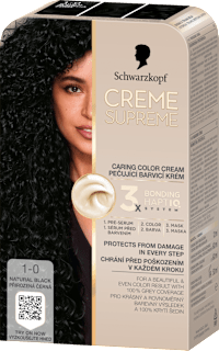 Boja za kosu Creme Supreme – 1-0 Natural Black Schwarzkopf CREME SUPREME